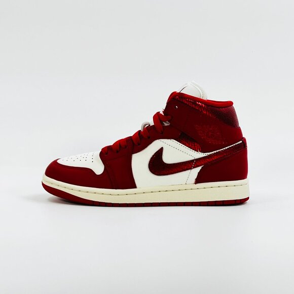 Air Jordan 1 Mid Women's 'Valentine's Day 2025' HJ9337-106 Multi Size - Picture 4 of 13